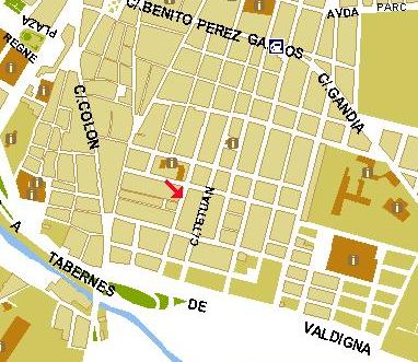 Plano del Barrio